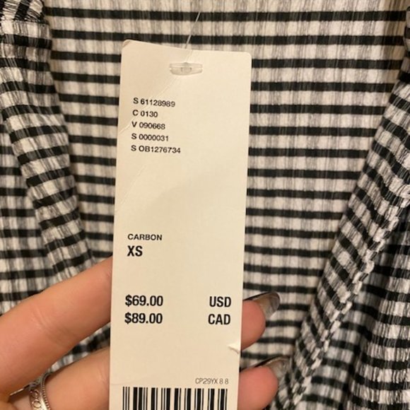 Urban Outfitters Gingham Button Down Dress NWT - Picture 4 of 4